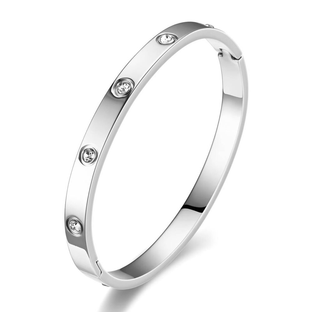 siknakit-srebrna-bangle-zapestnica-s-cirkoni-lumiere-dot-bangle-silver-bela-podlaga