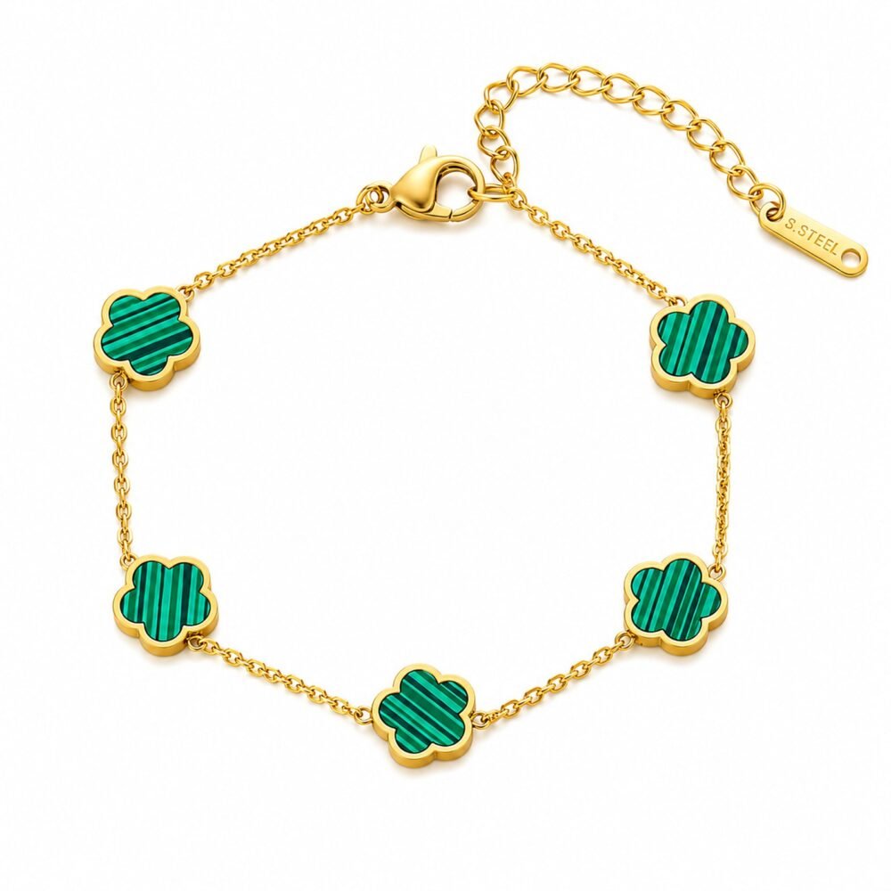 siknakit-zlata-clover-zapestnica-verde-clover-bela-podlaga