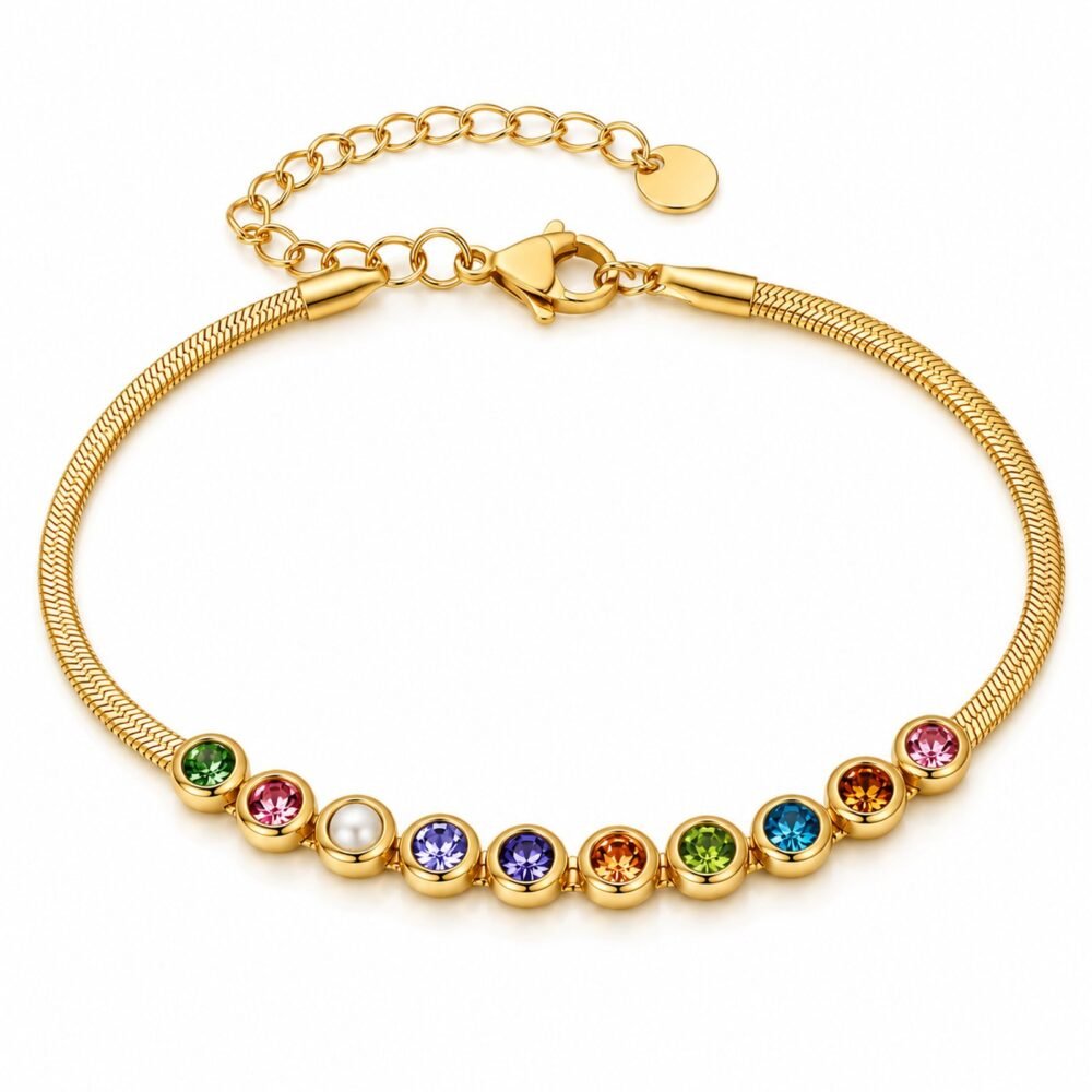 siknakit-zlata-zapestnica-barvni-cirkoni-color-pop-gem-bela-podlaga