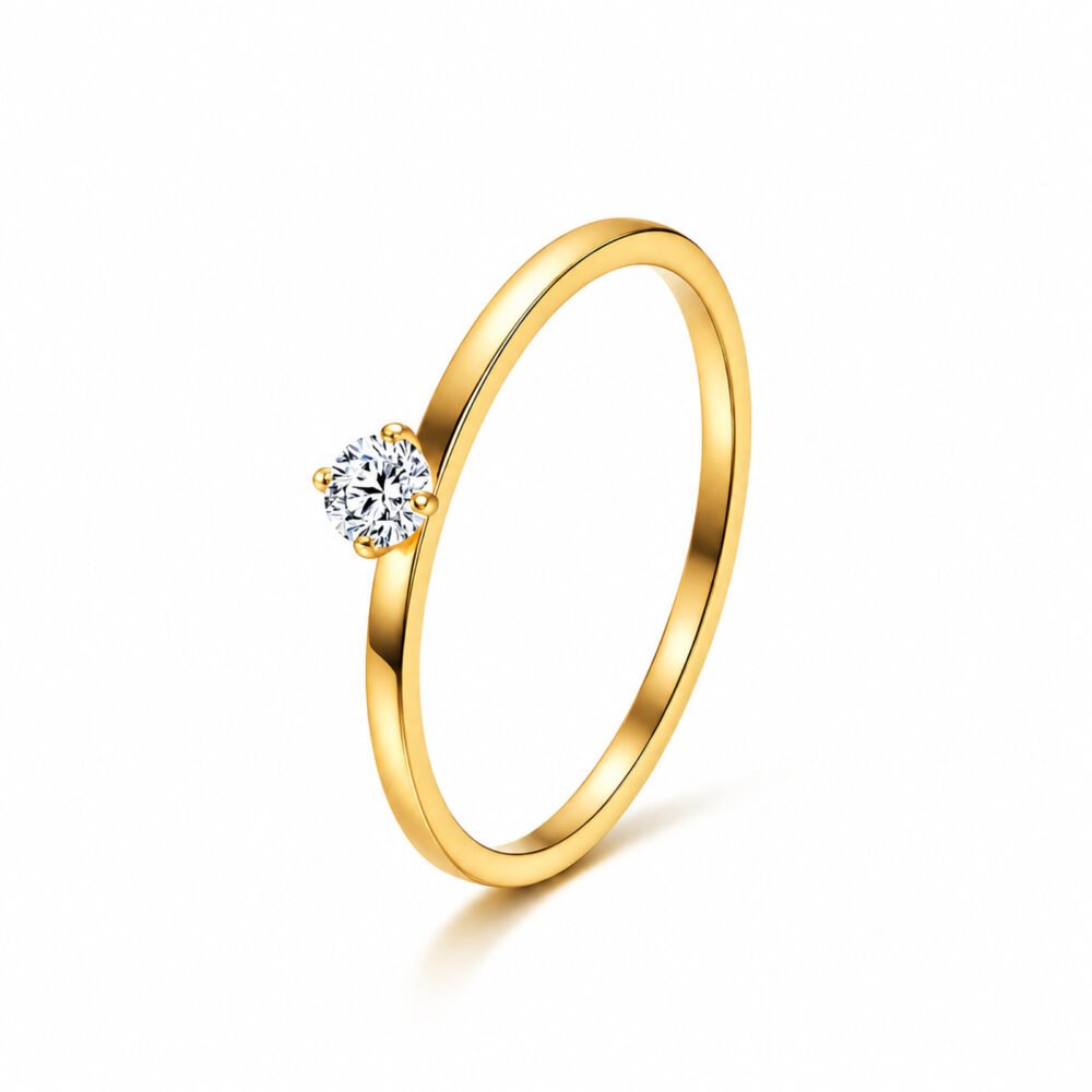 sik-nakit-sleek-spark-gold-zlati-tanek-prstan-z-drobnim-cirkonom-bela-podlaga Sleek Spark Gold zlati tanek prstan z drobnim cirkonom Šik nakit