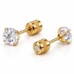 siknakit-crystal-lock-zlati-vticni-uhani-s-cirkonom-in-navojnim-zapiranjem-belo-ozadje Crystal Lock zlati vtični uhani z okroglim cirkonom in navojnim zapiranjem – Šik nakit
